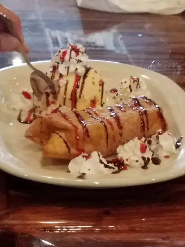 Fried Ice Cream Sundae