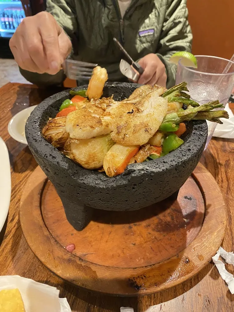 Seafood Molcajete